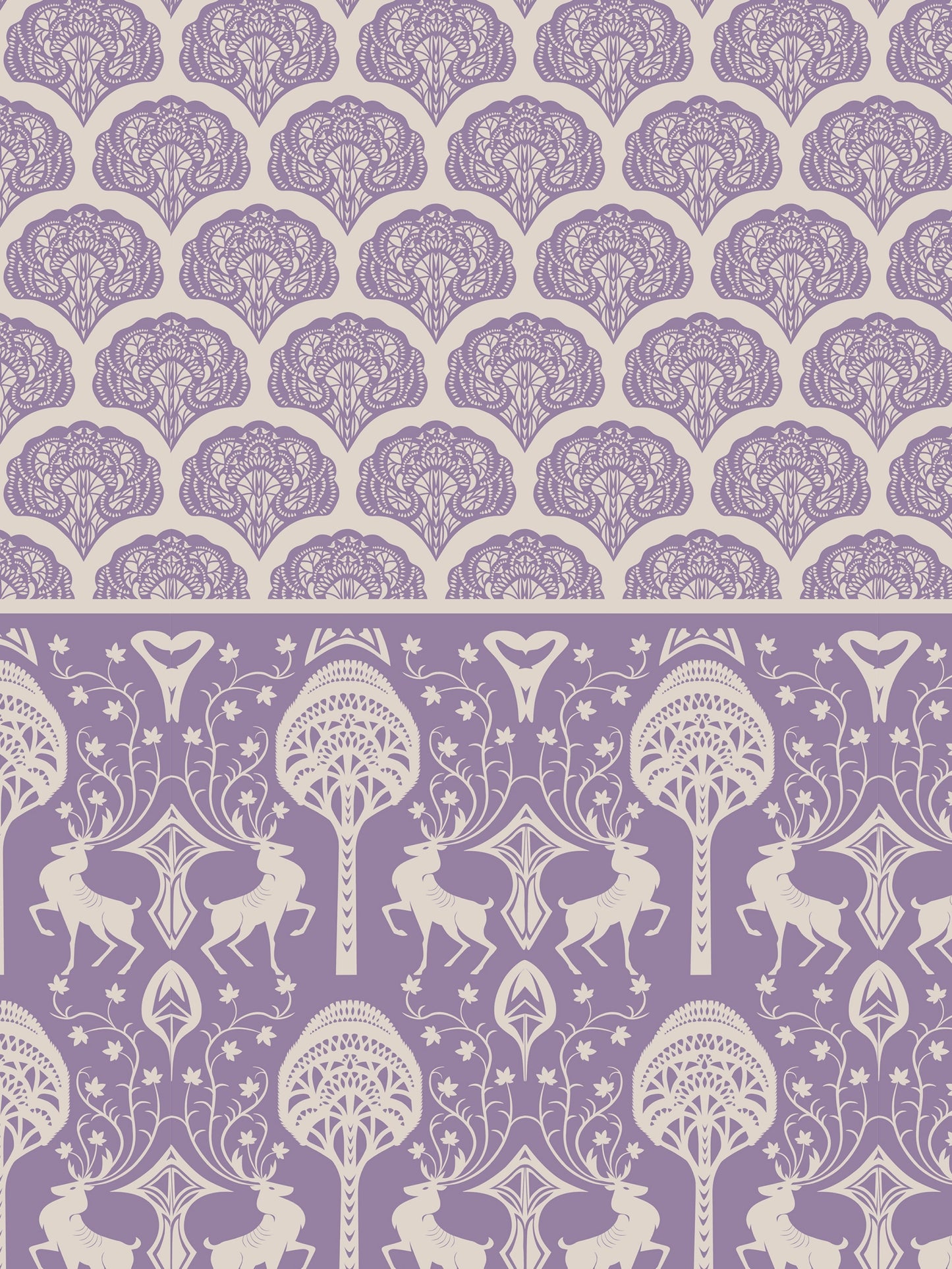 Home Ecstasy 100% Cotton Bedsheets, Premium | 140 TC | Purple