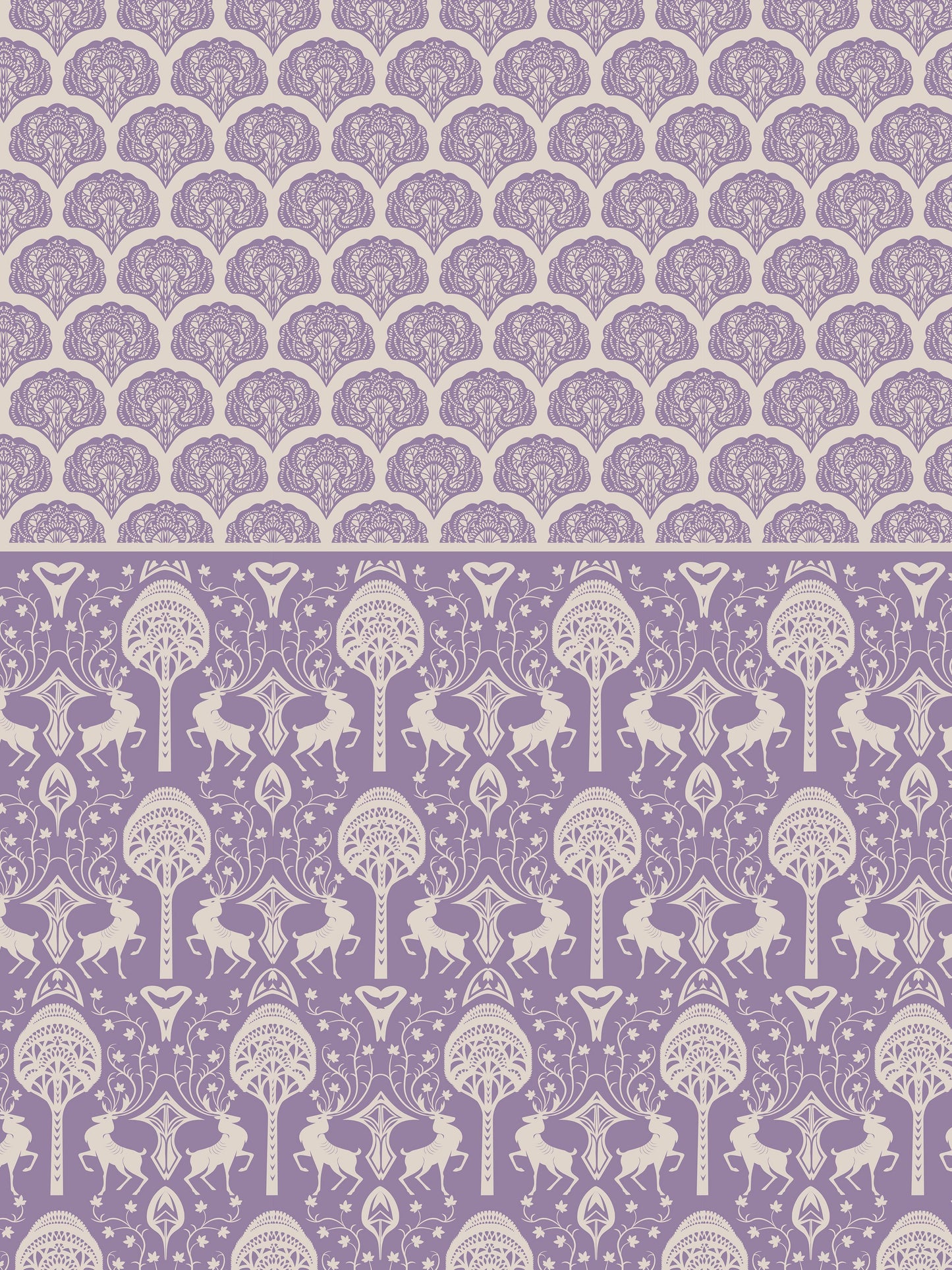 Home Ecstasy 100% Cotton Bedsheets, Premium | 140 TC | Purple