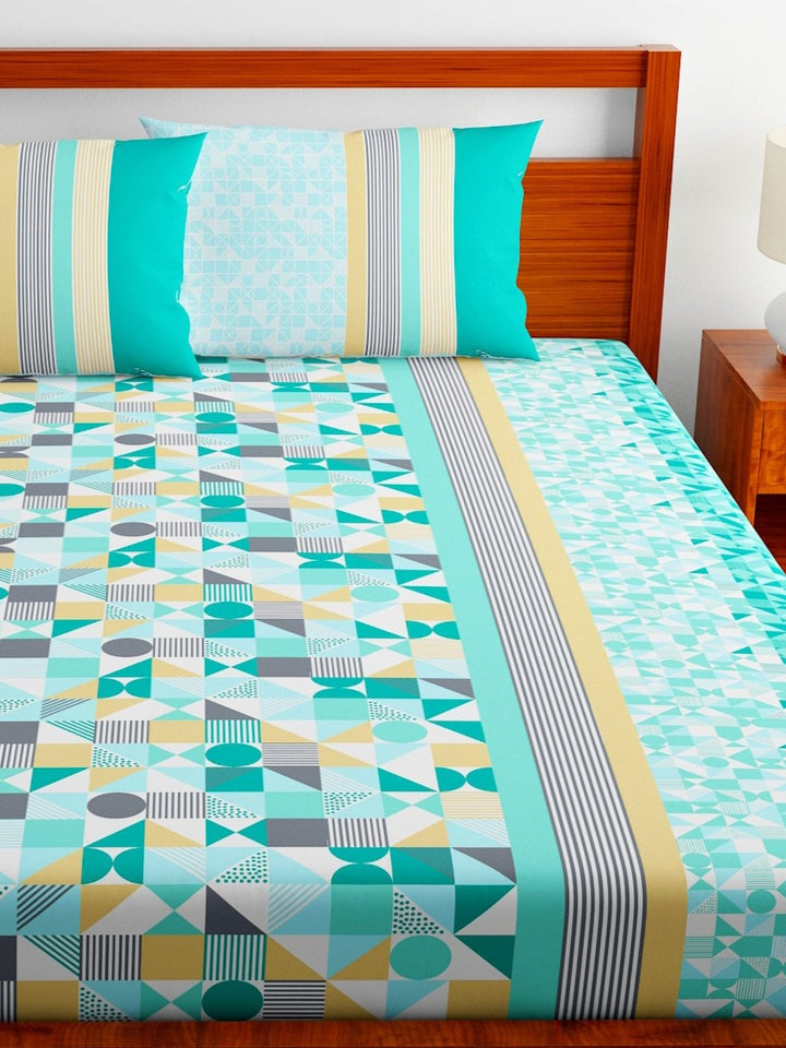 Home Ecstasy 100% Cotton 140TC Bedsheets, Premium