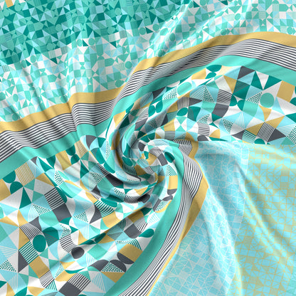 Home Ecstasy 100% Cotton Bedsheets, Premium | 140 TC | Sea Green