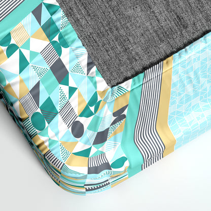 Home Ecstasy 100% Cotton Bedsheets, Premium | 140 TC | Sea Green