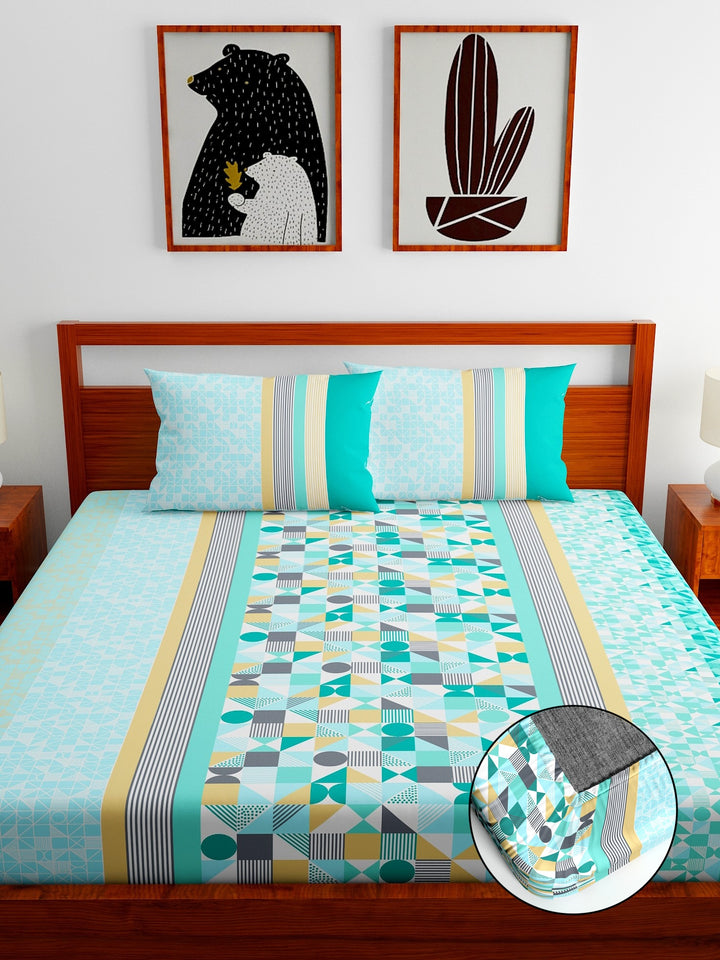 Home Ecstasy 100% Cotton 140TC Bedsheets, Premium
