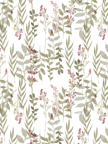 Home Ecstasy 100% Cotton Floral Bedsheet Set | 140 TC | Olive