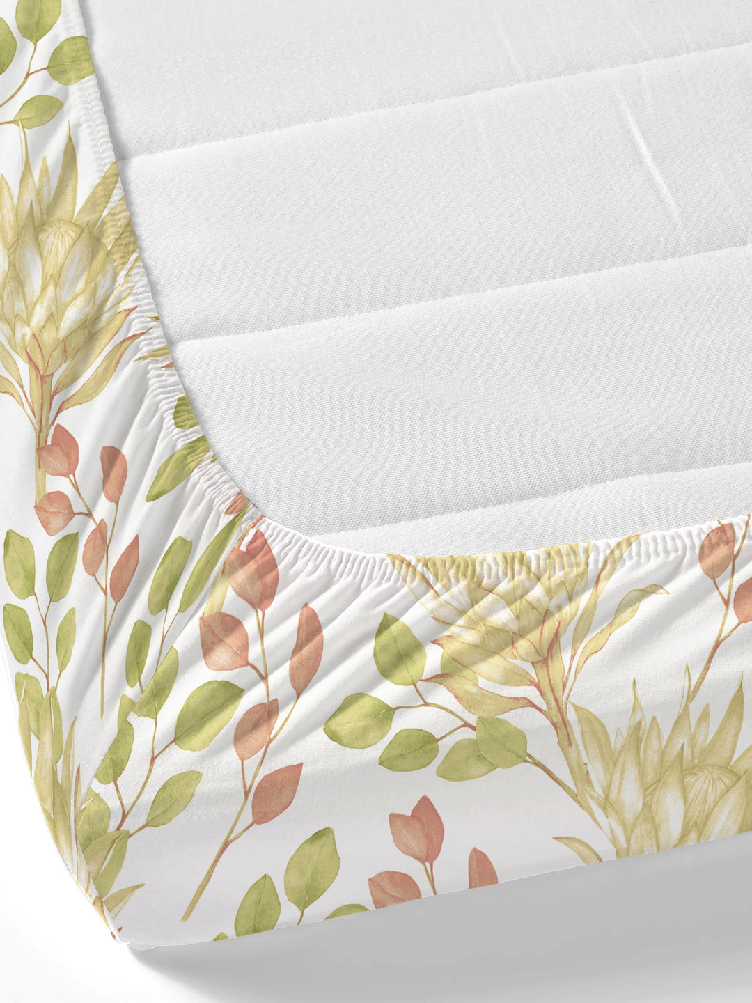Home Ecstasy 100% Cotton Floral Bedsheet Set | 140 TC | Multicolour