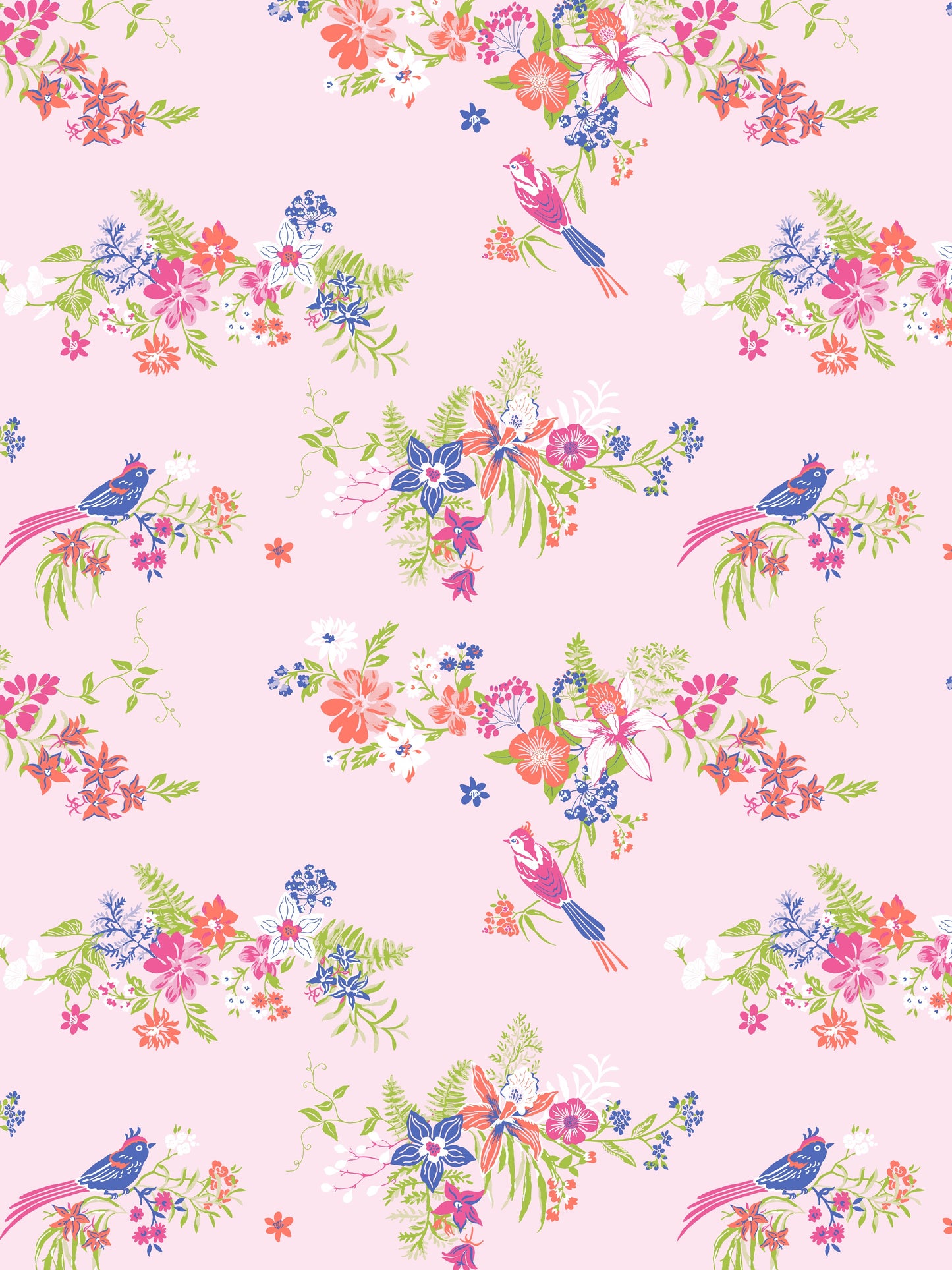 Home Ecstasy 100% Cotton Floral Bedsheet Set | 140 TC | Pink