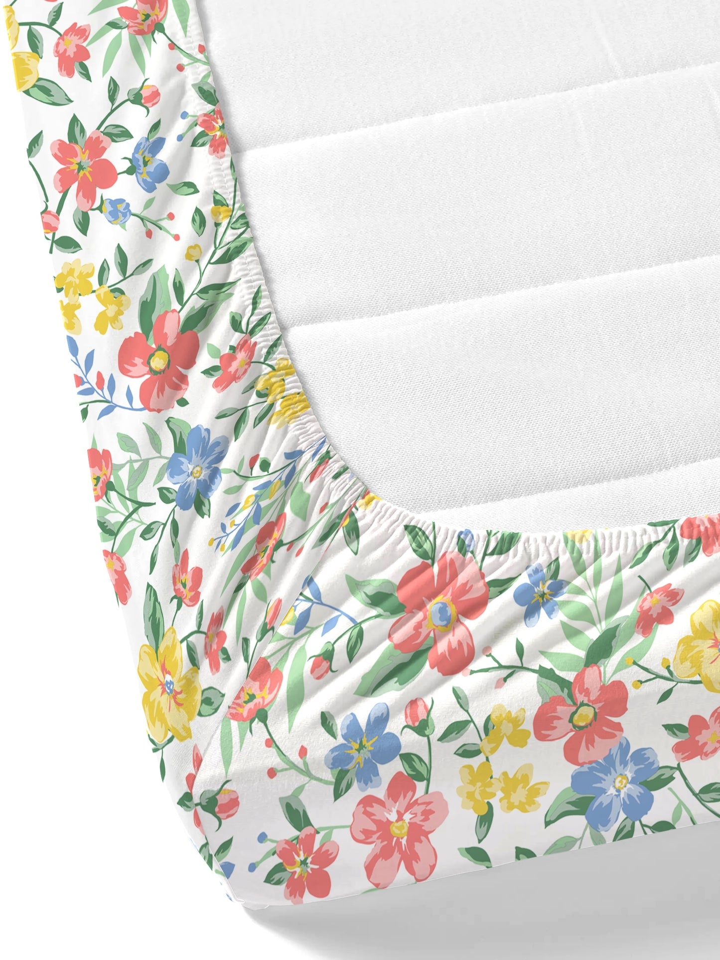Home Ecstasy 100% Cotton Floral Bedsheet Set | 140 TC | Multi