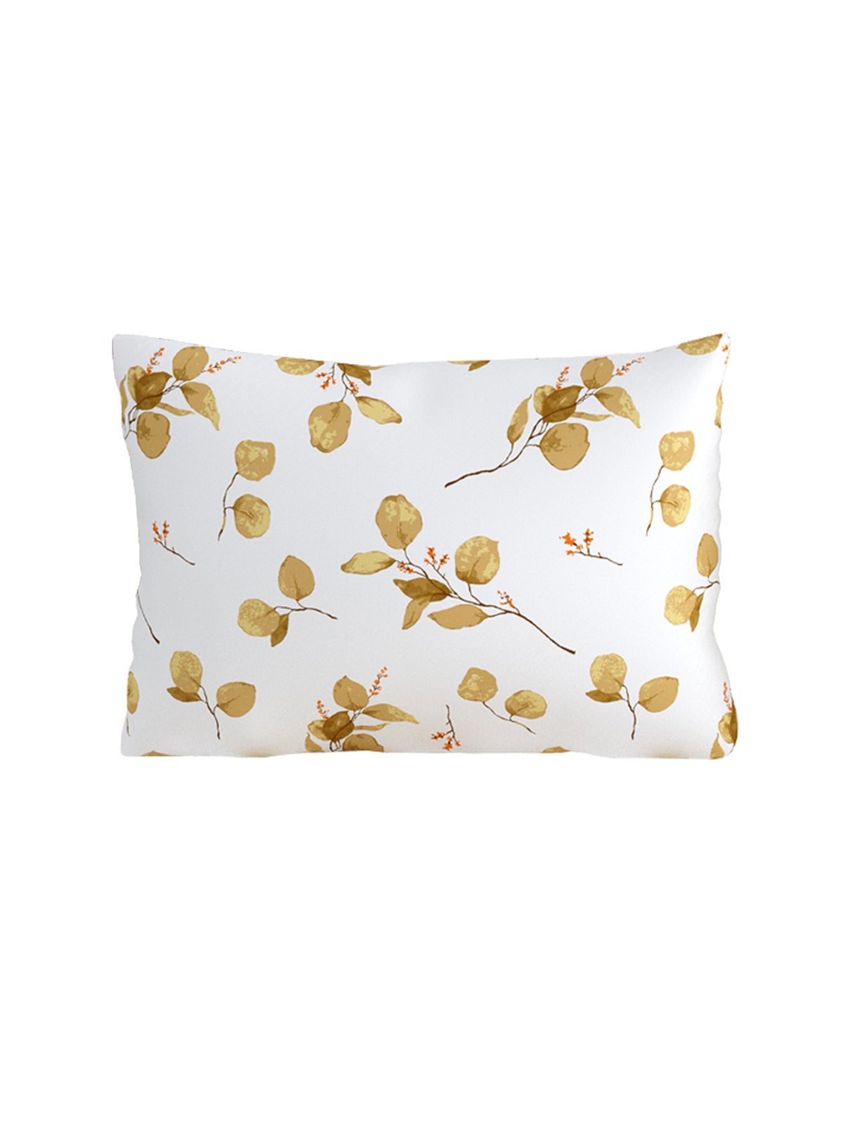 Home Ecstasy 100% Cotton 140 TC Floral Bedsheet Set - Colour: Brown