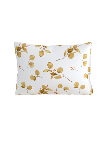 Home Ecstasy 100% Cotton 140 TC Floral Bedsheet Set - Colour: Brown