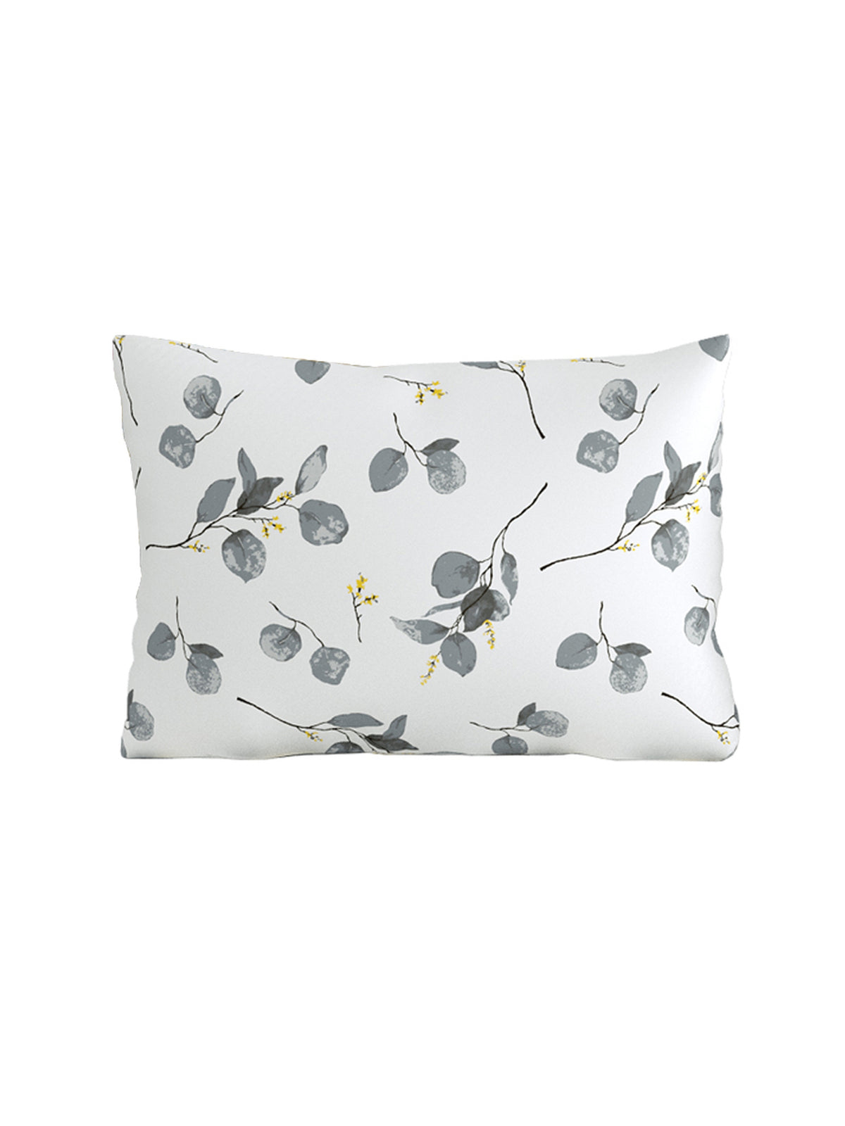 Home Ecstasy 100% Cotton 140 TC Floral Bedsheet Set - Colour: Grey