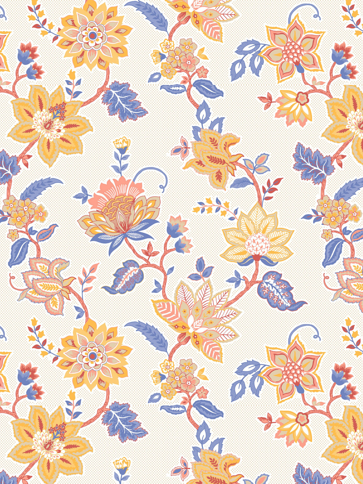 Home Ecstasy 100% Cotton 140 TC Floral Bedsheet Set - Colour: Yellow