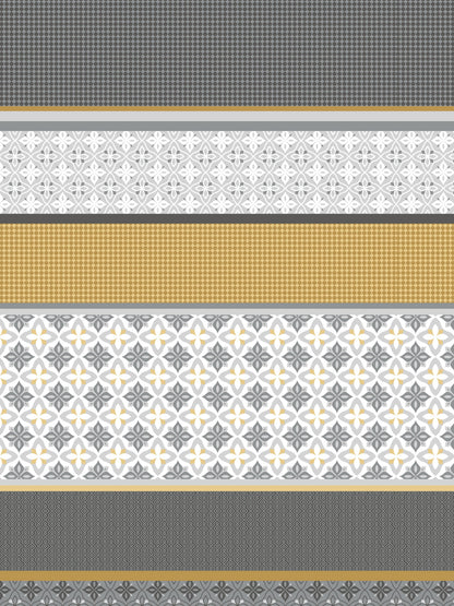 Home Ecstasy 100% Cotton 140 TC Ethnic Bedsheet Set - Colour: Grey