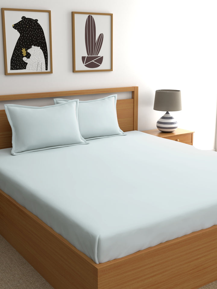Dreamscape 100% Cotton Solid Bedsheet Set