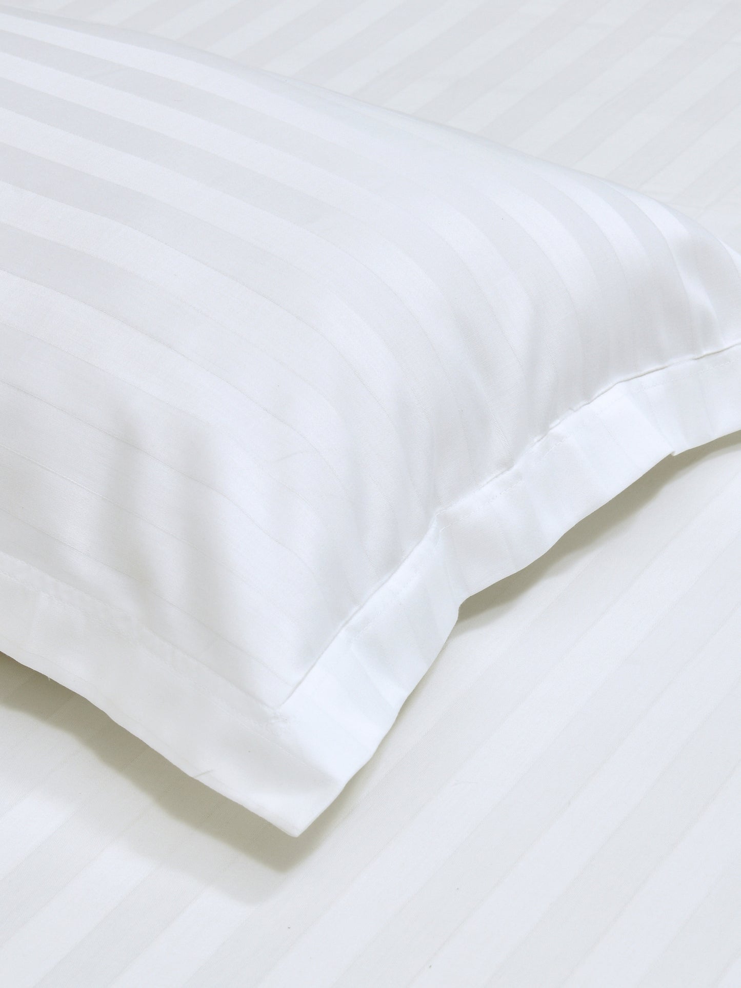 Dreamscape 100% Cotton Bedsheet | 400 TC | White