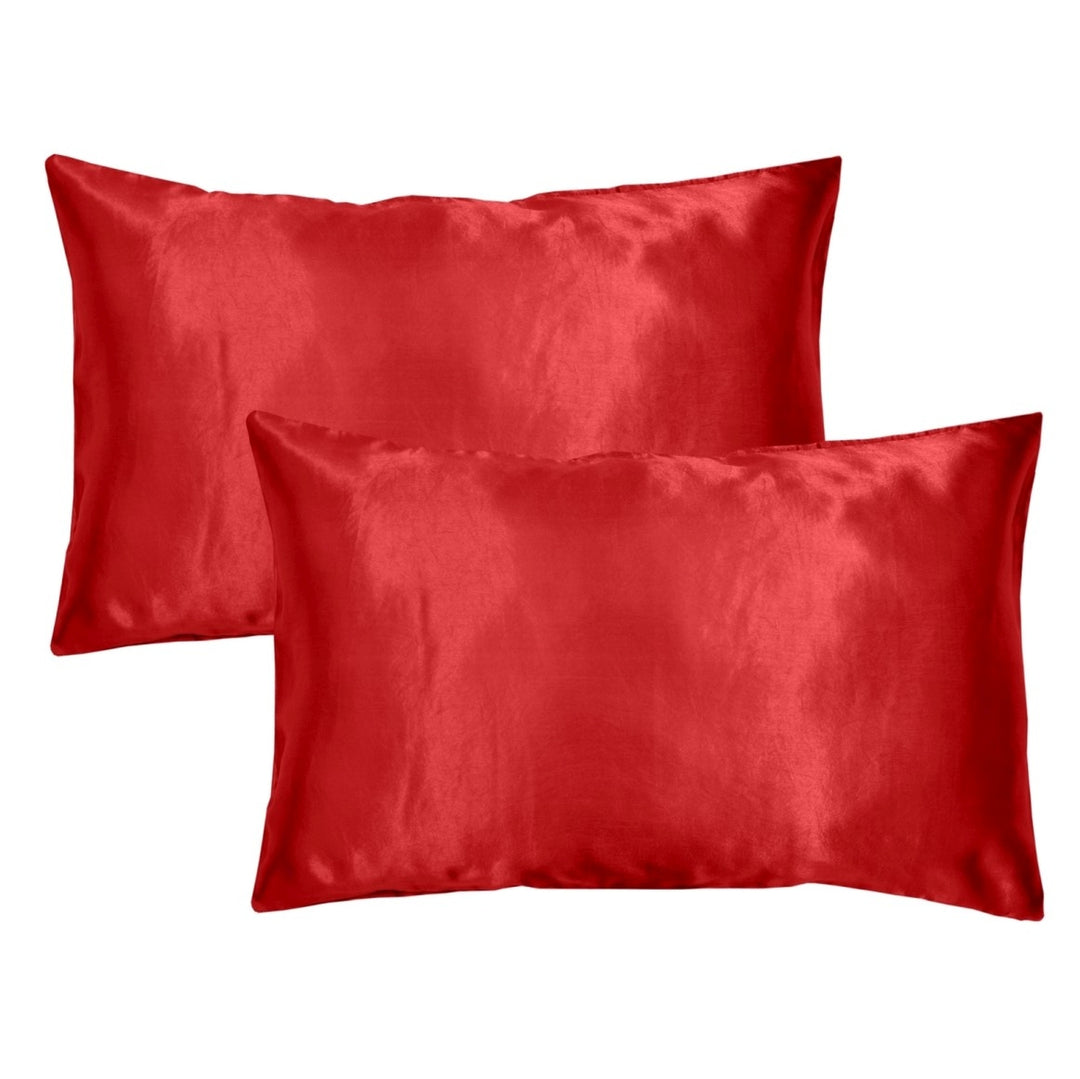 Home Ecstasy 100% Satin Pillow Covers