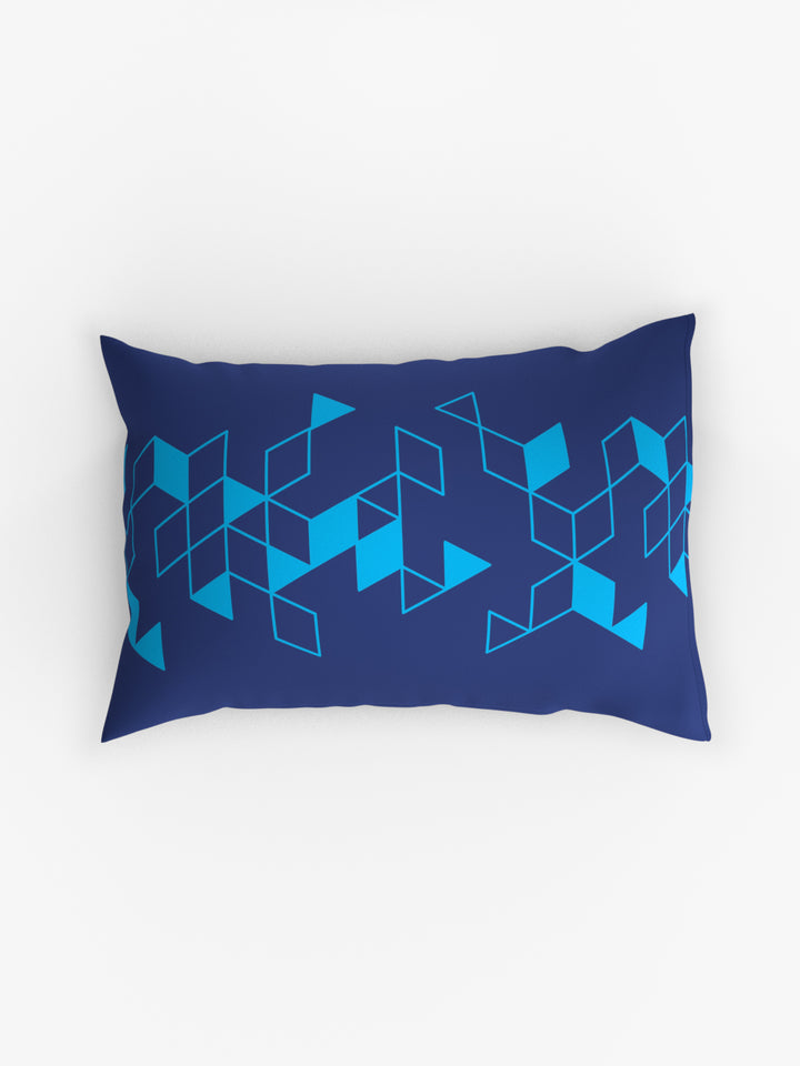 Dreamscape 100% Cotton Geometric Pillow Pairs