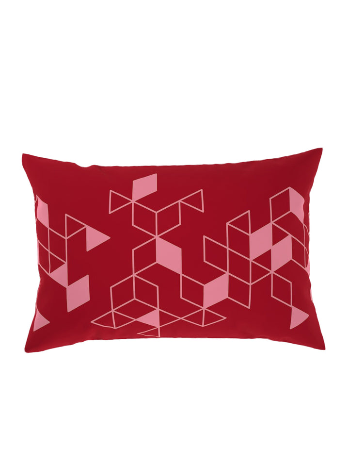 Dreamscape 100% Cotton Geometric Pillow Pairs