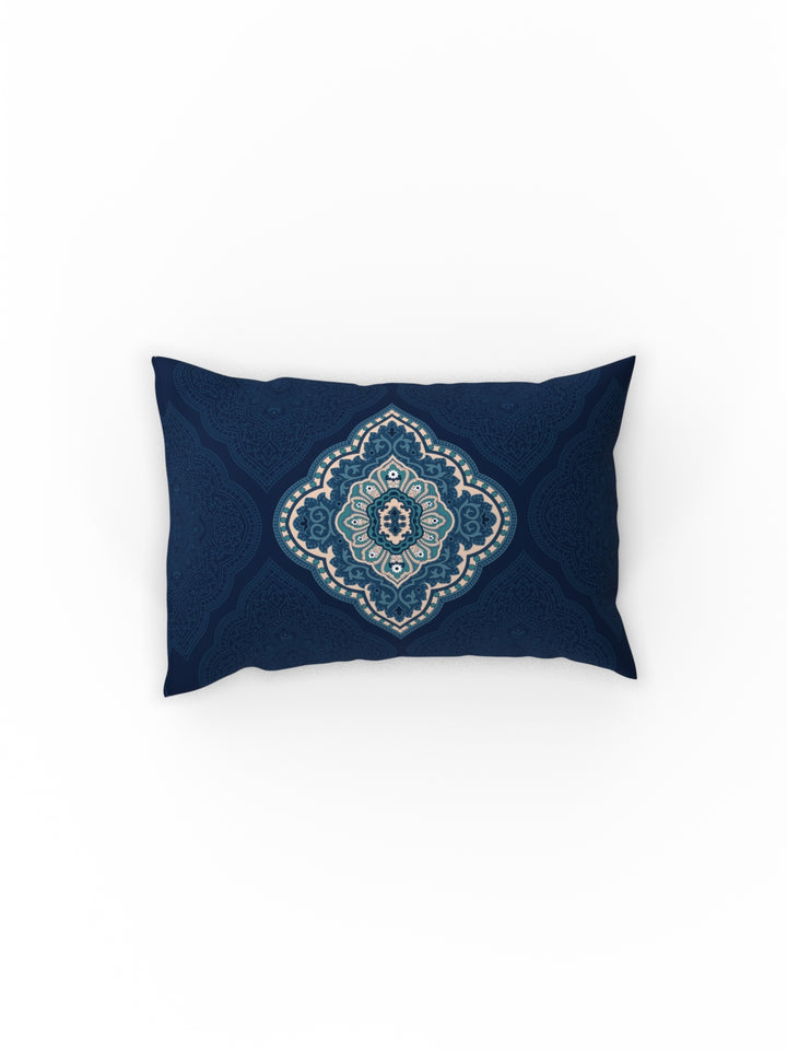 Dreamscape 100% Cotton Ethnic Bedsheet Set | 140 TC | Blue