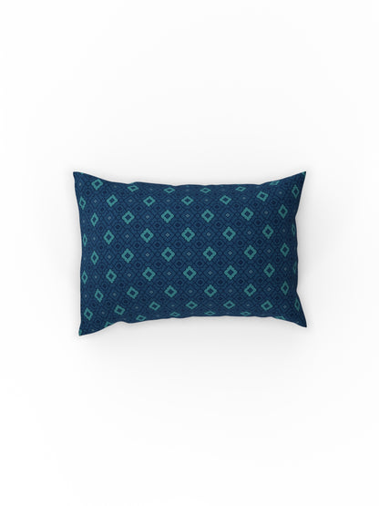 Dreamscape 100% Cotton Ethnic Bedsheet Set | 140 TC | Blue