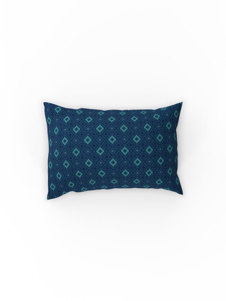 Dreamscape 100% Cotton Ethnic Bedsheet Set | 140 TC | Blue