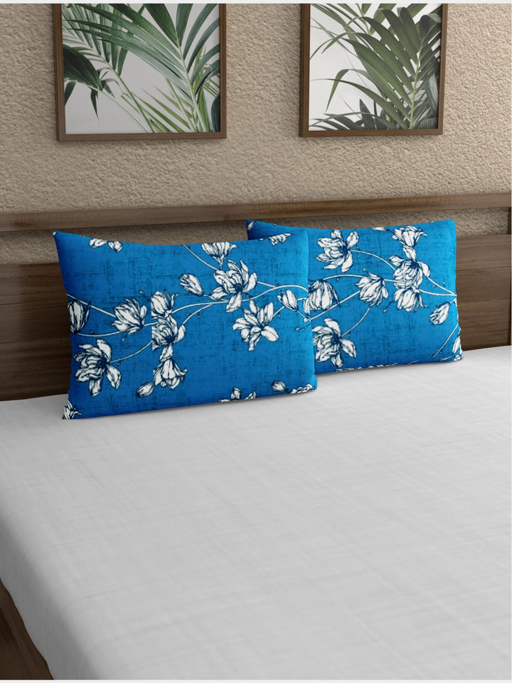 Dreamscape 100% Cotton Floral Pillow Pairs