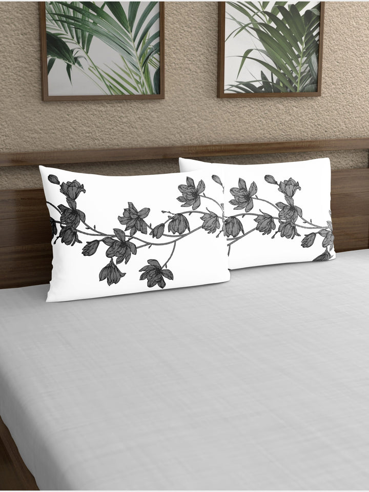 Dreamscape 100% Cotton Floral Pillow Pairs