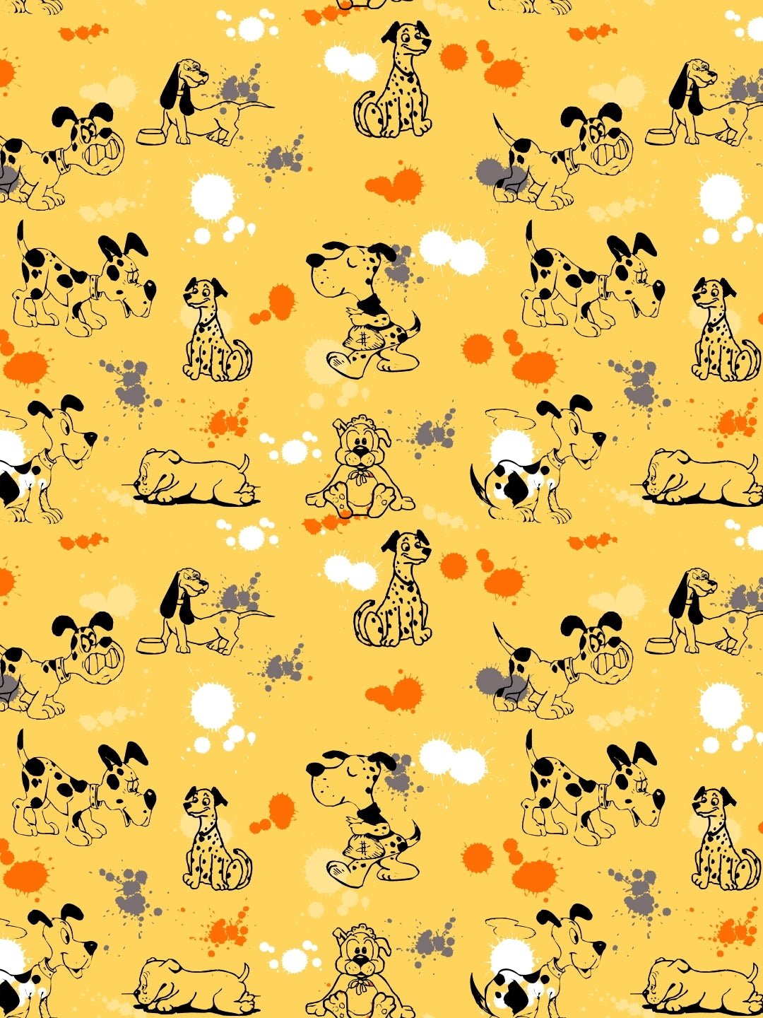 Dreamscape 100% Cotton Children Bedsheet Set | 140 TC | Yellow