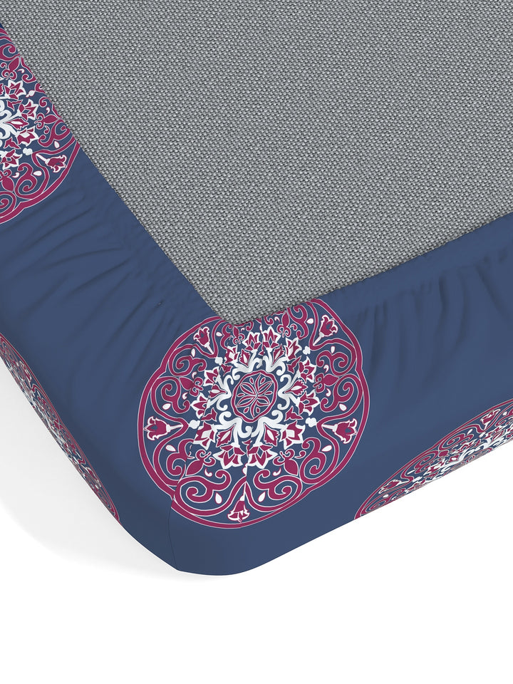 Dreamscape 100% Cotton Ethnic Bedsheet Set