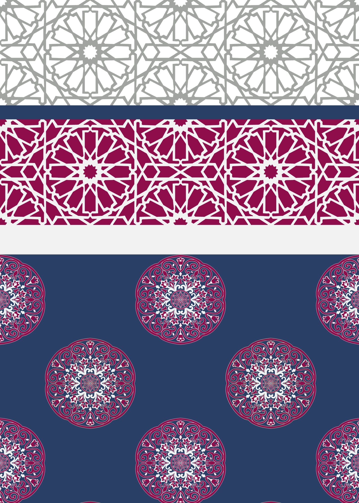 Dreamscape 100% Cotton Ethnic Bedsheet Set | 140 TC | Blue