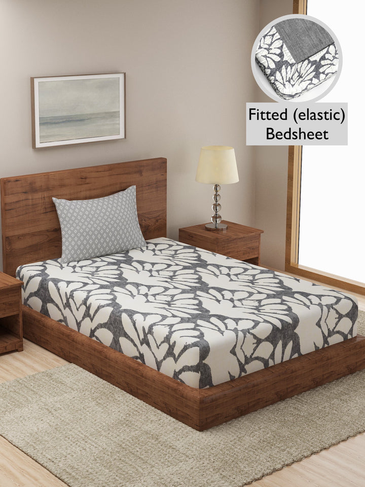 Dreamscape 100% Cotton Floral Bedsheet Set