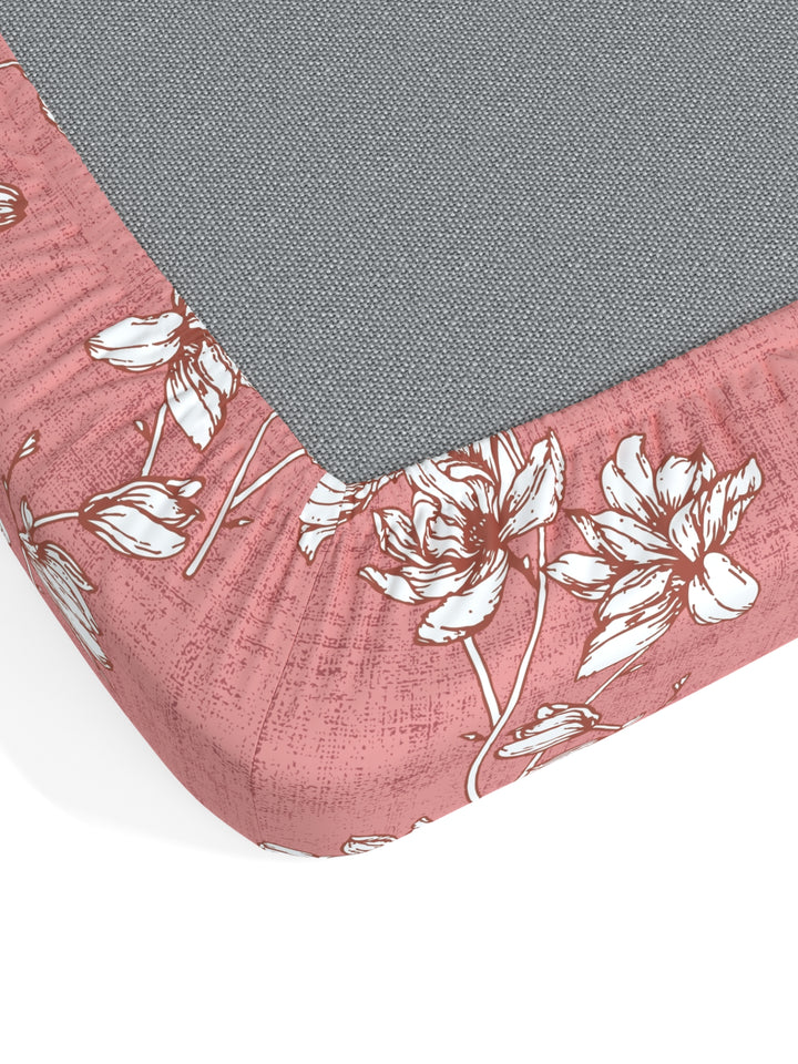 Dreamscape 100% Cotton Floral Bedsheet Set