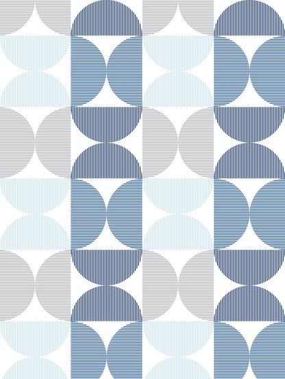 Home Ecstasy 100% Cotton Abstract Bedsheet Set | 180 TC | Blue