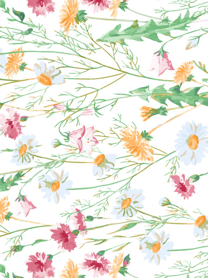 Dreamscape 100% Cotton 180 TC Floral Bedsheet Set - Colour: Pink