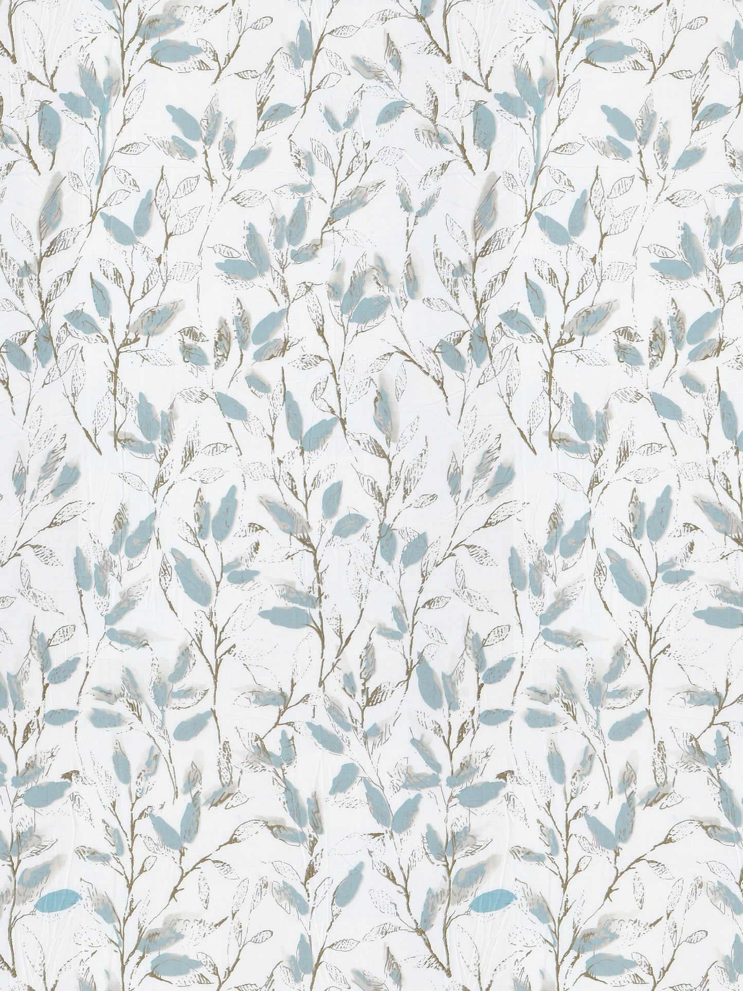 Home Ecstasy 100% Cotton 300 TC Floral Bedsheet Set - Colour: White