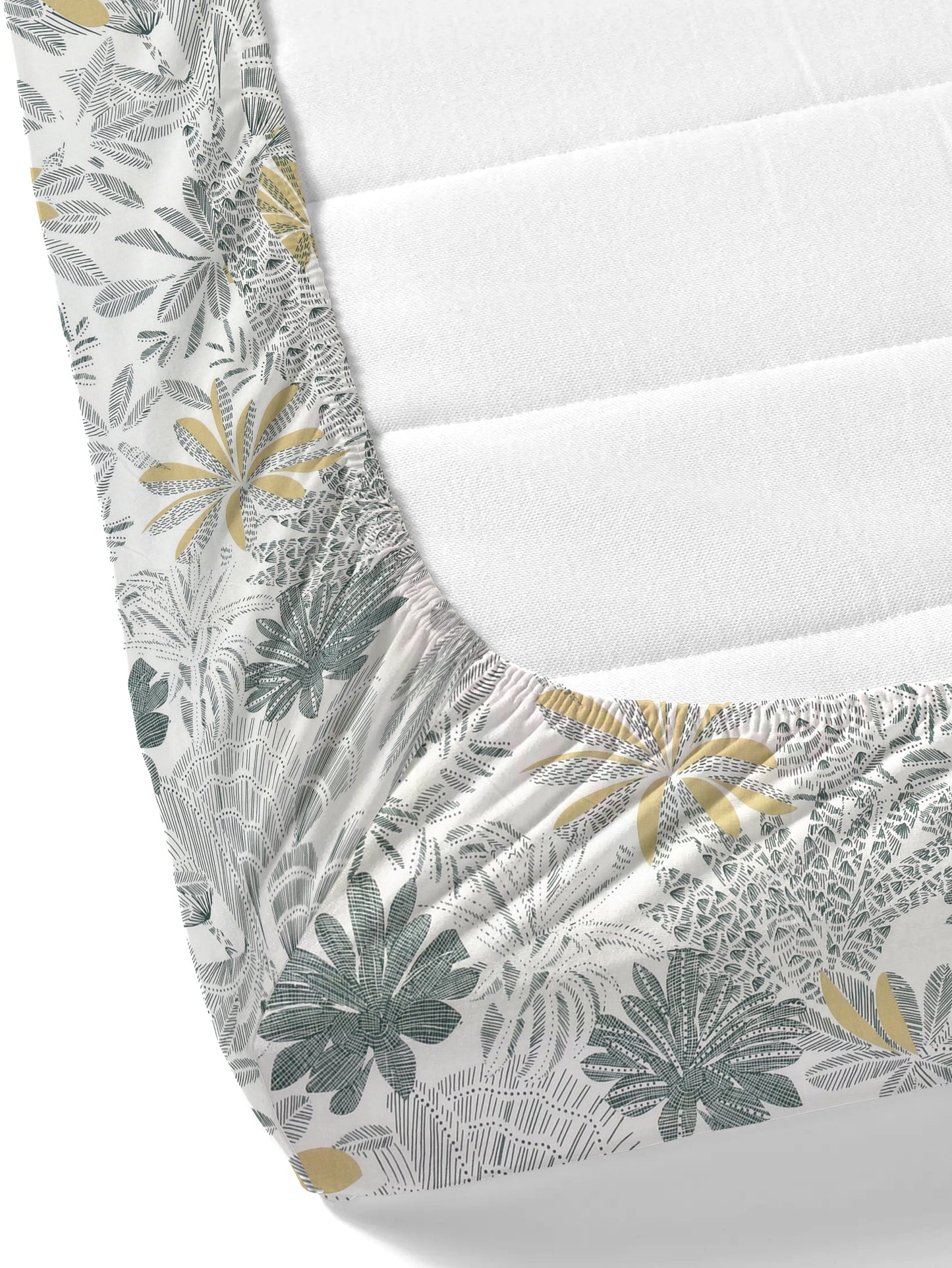 Home Ecstasy 100% Cotton Floral King Bedsheet Set | 300 TC