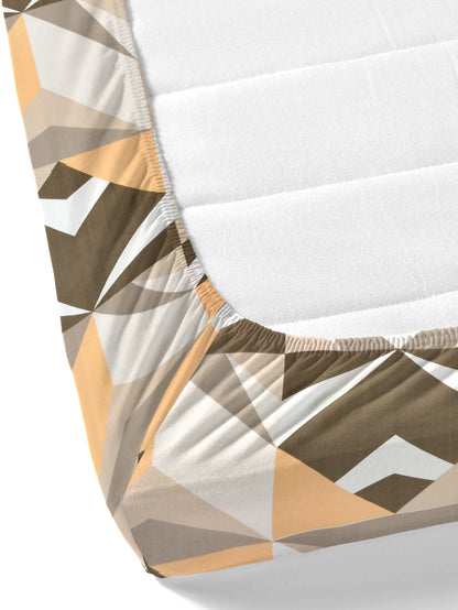 Home Ecstasy 100% Cotton Floral King Bedsheet Set | 300 TC