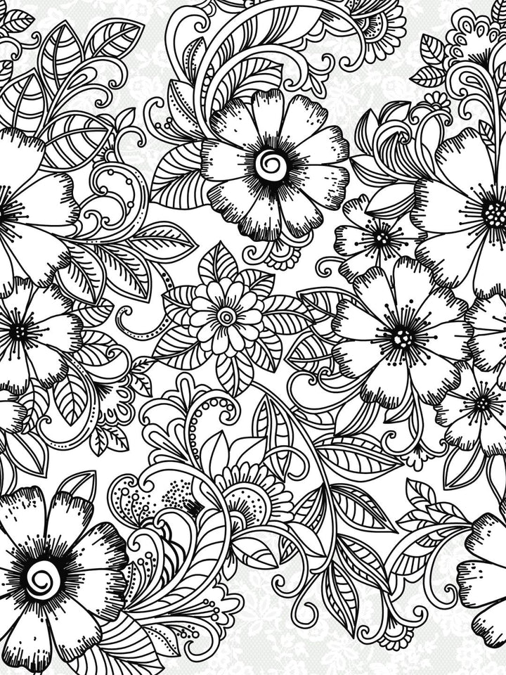 My Room 100% Cotton Floral Bedsheet Set