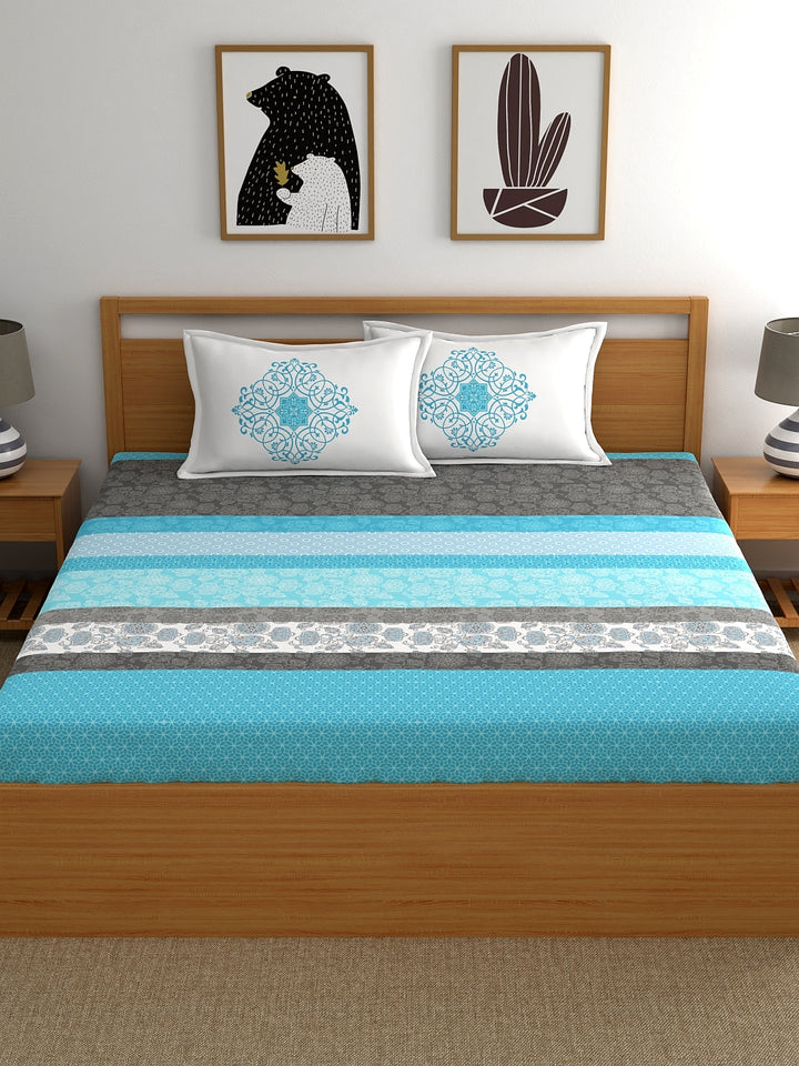 My Room 100% Cotton Floral Bedsheet Set