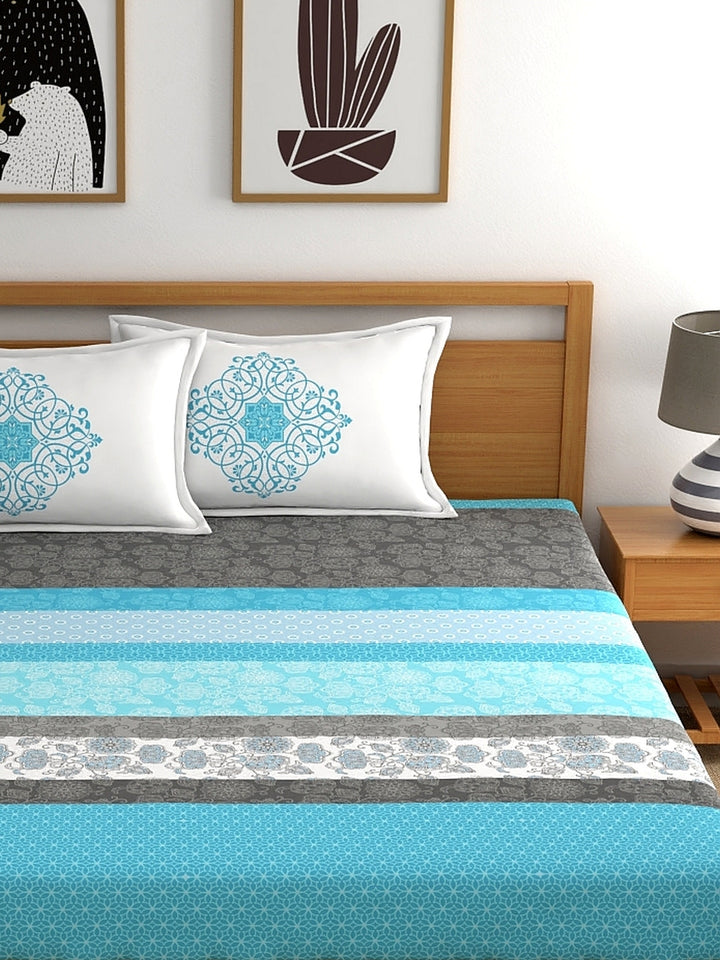 My Room 100% Cotton Floral Bedsheet Set
