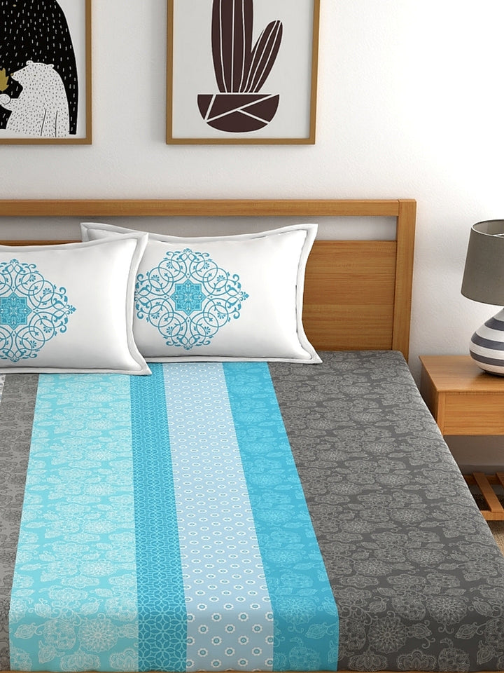 My Room 100% Cotton Floral Bedsheet Set