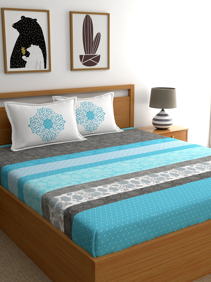 My Room 100% Cotton Floral Bedsheet Set