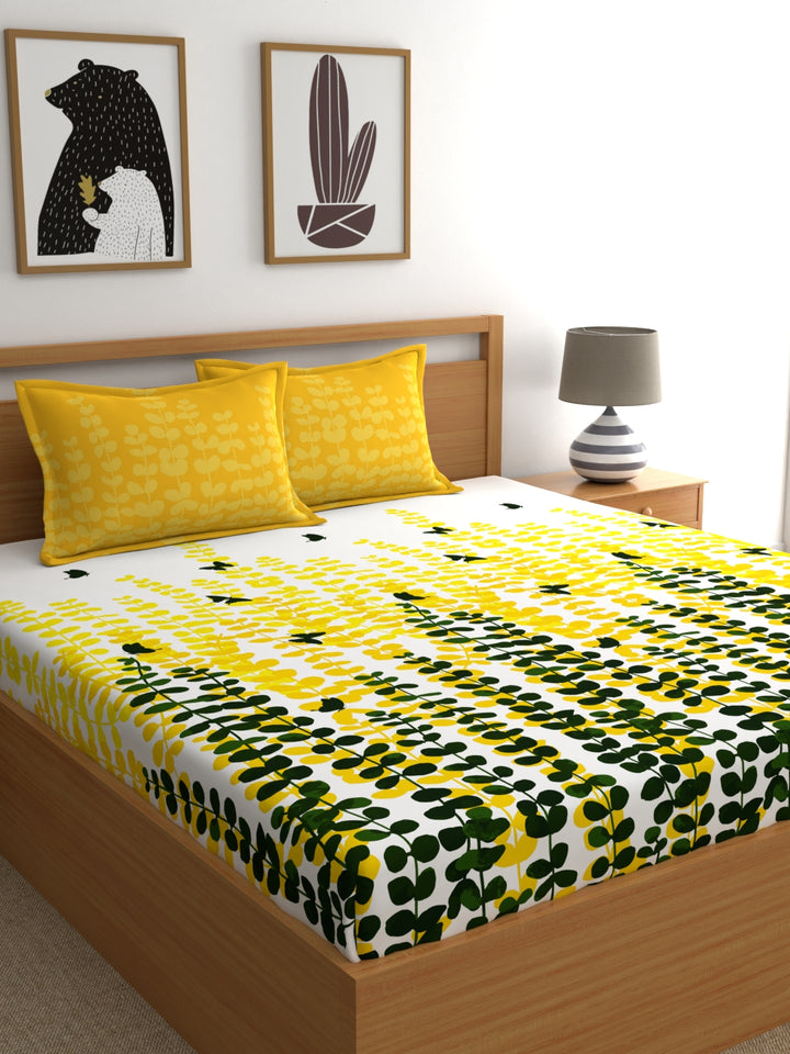 My Room 100% Cotton Floral Bedsheet Set