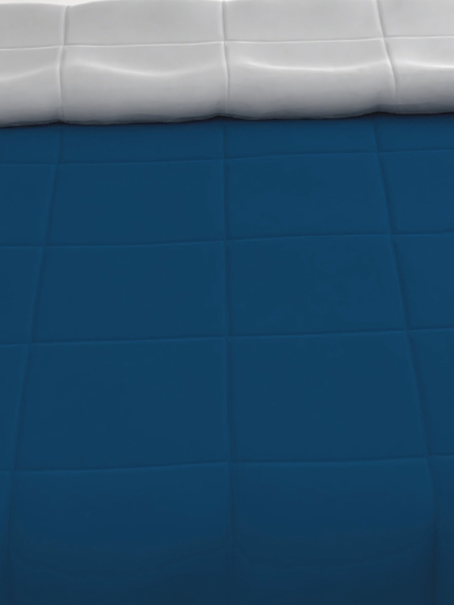 Home Ecstasy 100% Cotton Solid Comforter | 200 GSM | Ash Grey And Navy