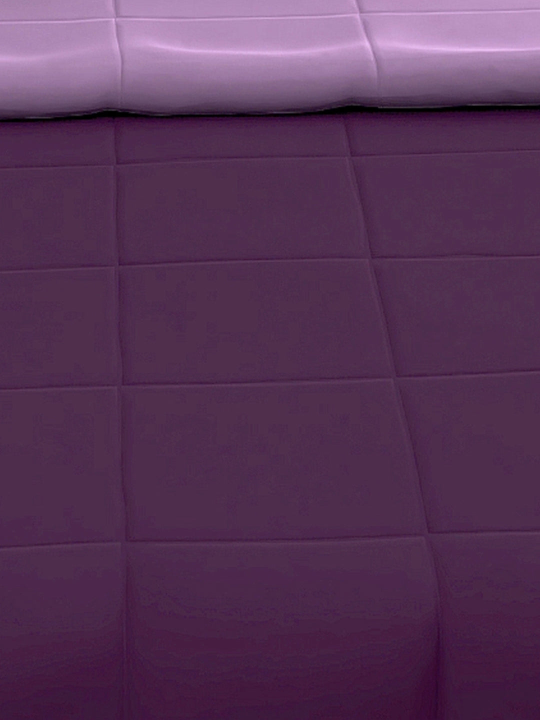 Home Ecstasy 100% Cotton Solid Comforter | 200 GSM | Purple And Pink