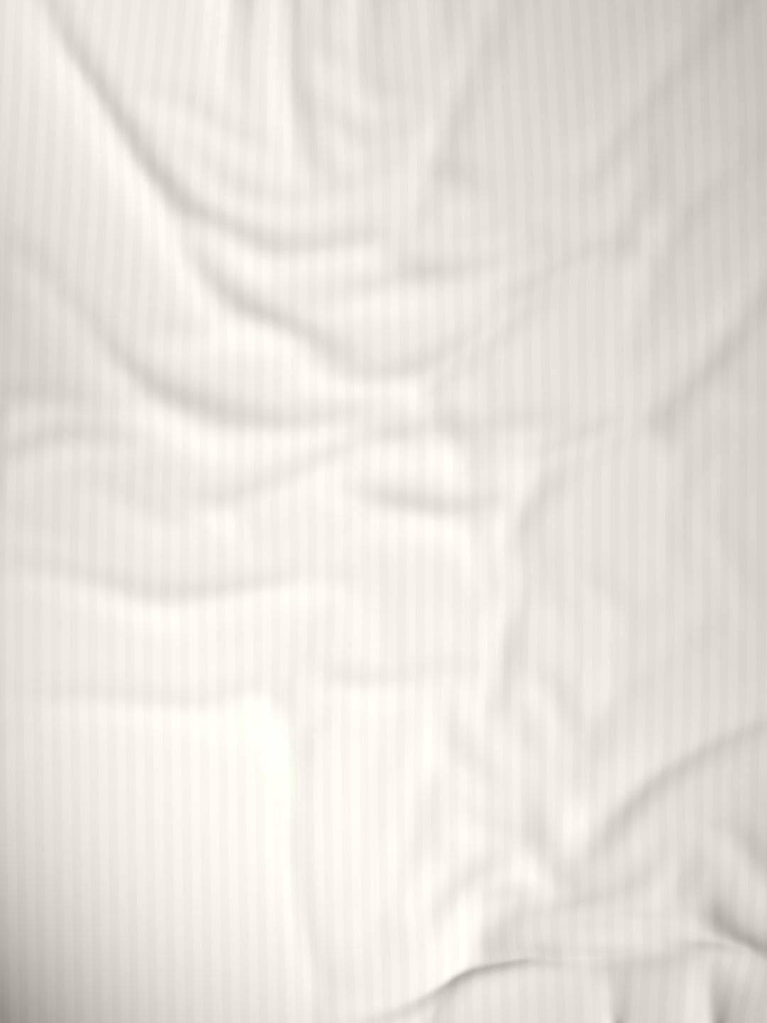 Dreamscape 100% Cotton Stripe Bedsheet Set | 210 TC | White