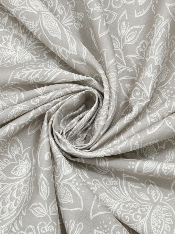 Dreamscape 100% Cotton Premium Bedsheet Set | 300 TC | Beige
