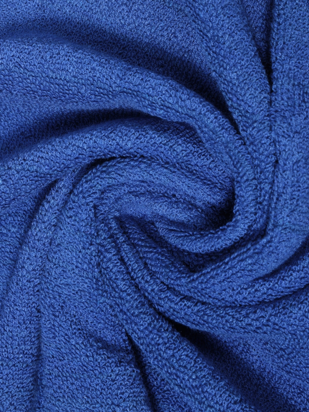 Dreamscape 100% Cotton 520 GSM Bath Towel Set of 2 | Blue & Light Orange