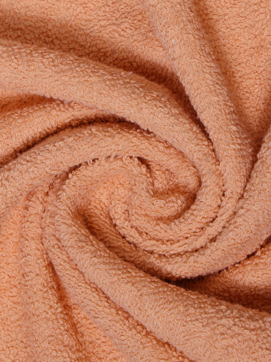 Dreamscape 100% Cotton 520 GSM Bath Towel Set of 2 | Blue & Light Orange