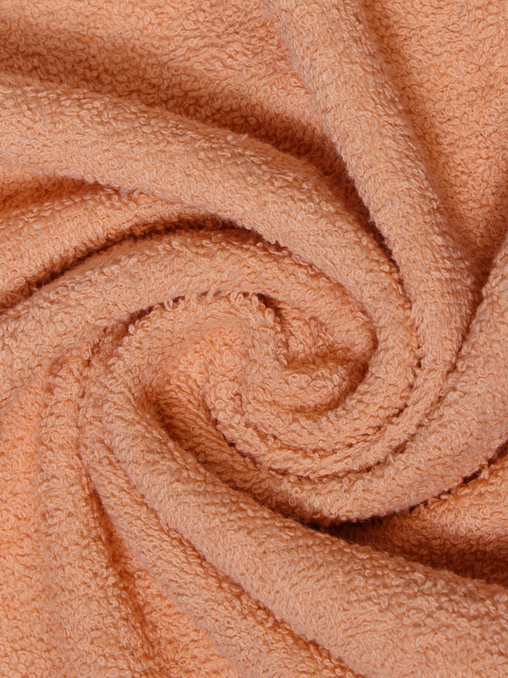Dreamscape 100% Cotton 520 GSM Bath Towel | Light Orange