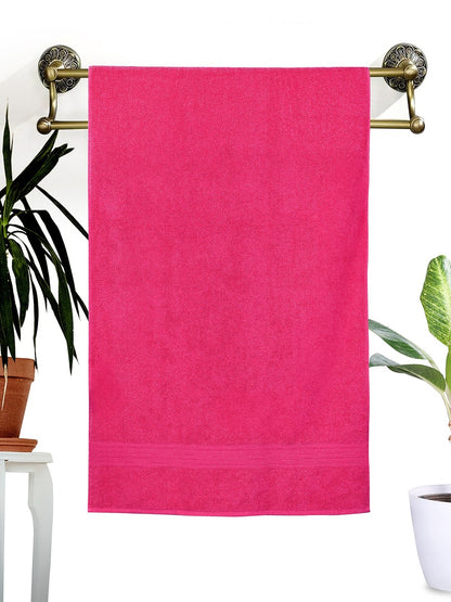 Dreamscape 100% Cotton 520 GSM Bath Towel | Coral