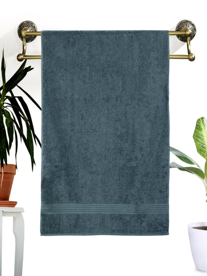 Dreamscape 100% Cotton 550 GSM Bath Towel | Light Grey